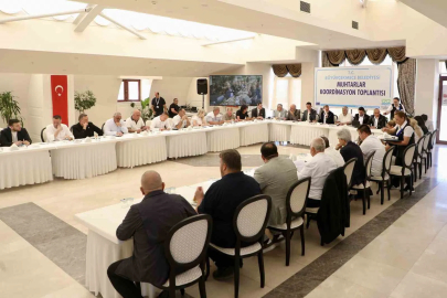 24 mahallenin talepleri koordinasyon toplantısında ele alındı
