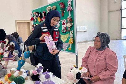 Jandarmanın kadına şiddetle mücadele eğitimleri sürüyor
