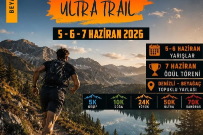 Beyağaç Sandras Ultra Trail 2026 için geri sayım başladı
