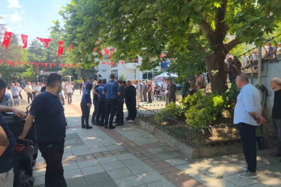 Bıçaklı kavgaya sivil polis müdahale etti
