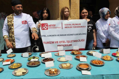 Çorum’da gastronomi şöleni başladı: Binlerce yıllık mutfak kültürü dünyaya tanıtılıyor
