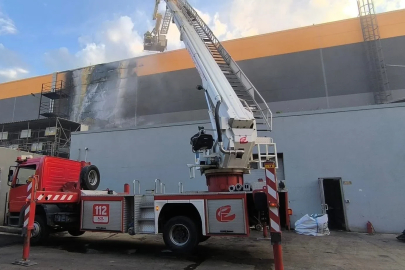 Eskişehir’de yalıtım fabrikasında yangın
