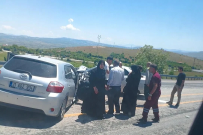 Elazığ’da trafik kazası: 4 yaralı
