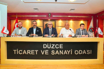 Düzce TSO meclis toplantısı gerçekleştirildi
