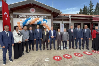 Çocuk Görüşme Merkezi yeni yerinde hizmete açıldı
