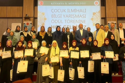 Kütahya’da ’Çocuk İlmihali Bilgi Yarışması’ tamamlandı
