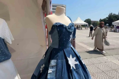 Atık kıyafetler yeniden hayat buluyor
