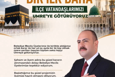 İnönü Belediyesi, her yıl 8 kişiyi Umre’ye götürecek
