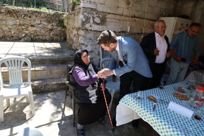 Başkan Tatık’tan şehit ailelerine anlamlı ziyaret
