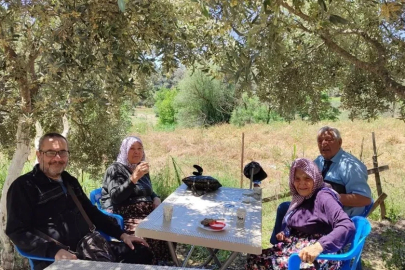 Salihli Huzurevi sakinleri doğayla buluştu
