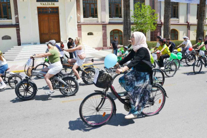 Dünya Çevre Günü’nde bisiklet turu
