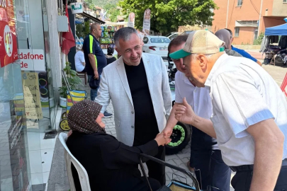 Başkan Yıldırım vatandaş ve esnafla buluştu
