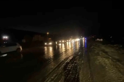 Sel nedeniyle kapanan Elazığ-Tunceli yolu trafiğe açıldı
