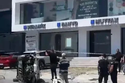 Avcılar’da direksiyon hakimiyetini kaybeden sürücü E-5’ten yan yola uçtu

