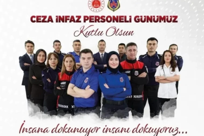 Bakanlıktan cezaevi personeline vefa afişi
