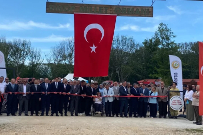 Sinop Millet Ormanı hizmete açıldı
