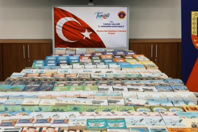 Jandarmadan köy okullarına 5 bin kitaplık destek
