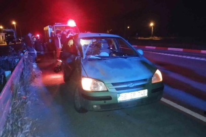 Hac ziyaretine giderken  kaza: 1 ölü, 3 yaralı

