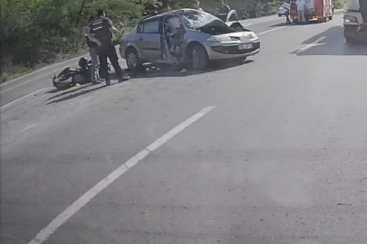 Zonguldak’ta otomobille çarpışan motosikletin sürücüsü hayatını kaybetti
