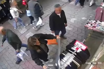 Giyim eşyası çalarken kameraya yakalanan karı koca gözaltına alındı

