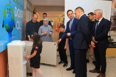 Muğla’daki 400 okula su arıtma cihazı
