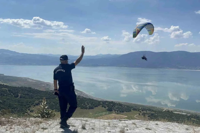 Jandarmanın 187’nci yılı Burdur semalarında kutlandı
