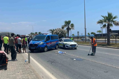 Alanya’da kamyonet ile çarpışan motosikletin genç sürücü hayatını kaybetti
