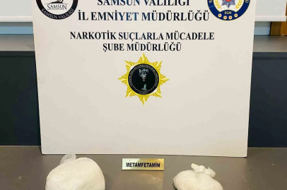 Uyuşturucu operasyonunda 1 kilo metamfetamin ele geçirildi
