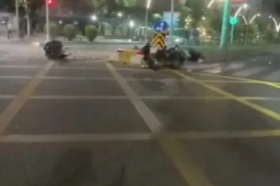 Batman’da 2 kişinin yaralandığı kaza anı güvenlik kameralarına yansıdı
