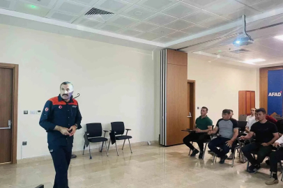 Elazığ’da arama-kurtarma ve trafik kazalarına müdahale eğitimi
