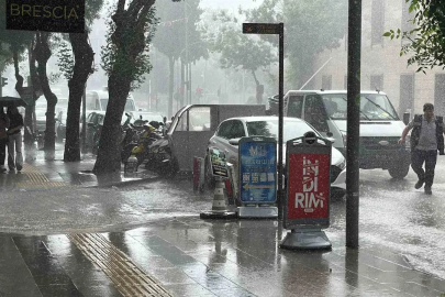 Burdur’da şiddetli yağmur etkili oldu
