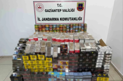 Gaziantep’te 1,8 milyon TL değerinde kaçak ürün ele geçirildi: 1 gözaltı
