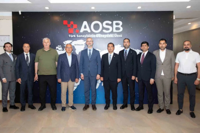 AOSB Yönetimi, Ukrayna heyetiyle işbirliği ve yatırımı görüştü
