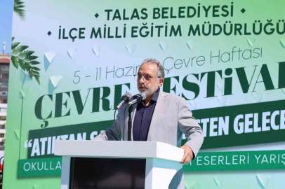 Talas’ta çevre bilinci şenlikle bütünleşti
