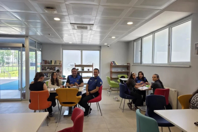 Öğrencilere polislik mesleği tanıtıldı

