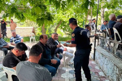 Eğirdir jandarmasından boğulma vakalarına karşı farkındalık çalışması
