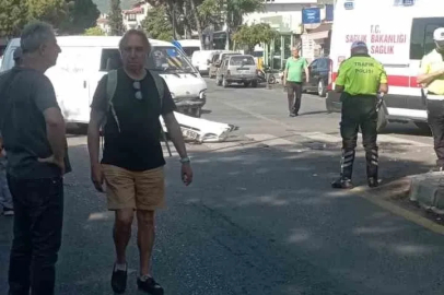 Menteşe’de trafik kazası: 1 yaralı
