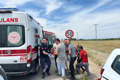 Malatya’da iki hafif ticari araç çarpıştı: 3 yaralı

