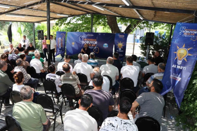 Başkan Arıkan, vatandaşların sorularını yanıtladı
