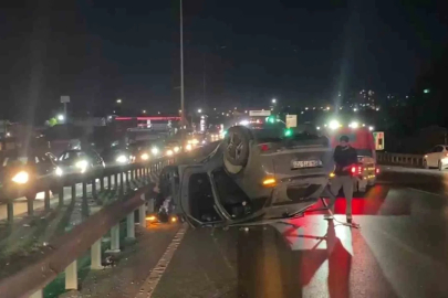 Arnavutköy’de zincirleme kaza: 1 yaralı
