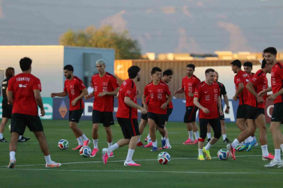 A Milli Futbol Takımı, Avustralya maçının hazırlıklarına devam etti
