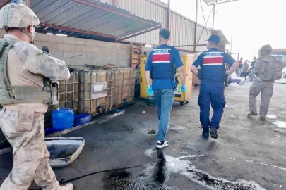 Osmaniye’de toprağa gömülü tankta kaçak akaryakıt bulundu
