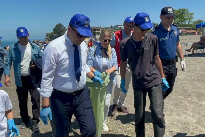 Akçakoca’da sahiller için el ele
