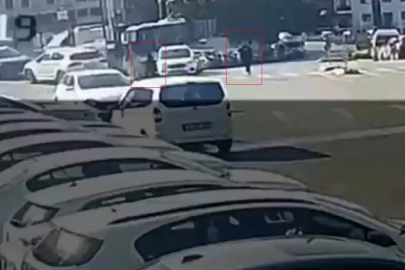 Otokoç’a yönelik silahlı saldırı anı kameraya yansıdı
