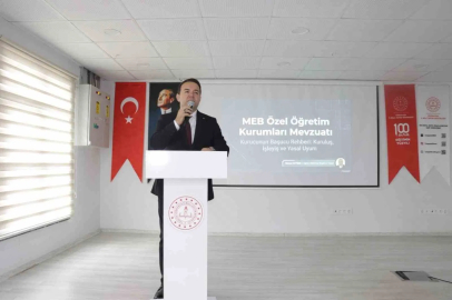 Özel öğretim kurumları müdürleri toplantısı gerçekleştirildi
