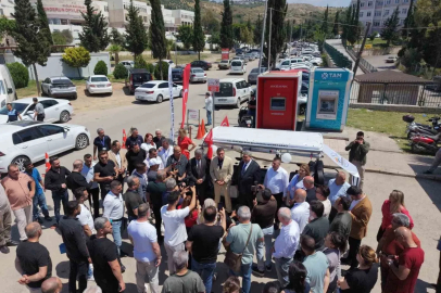 Hastaların 300 metrelik zorlu yoluna İskenderun Belediyesi’nden ring araçlı çözüm
