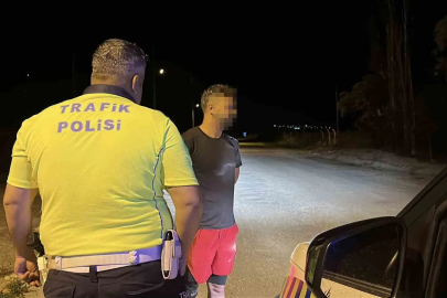 Polis uygulamasını görünce aracını park etti: 1.24 promil alkollü çıktı
