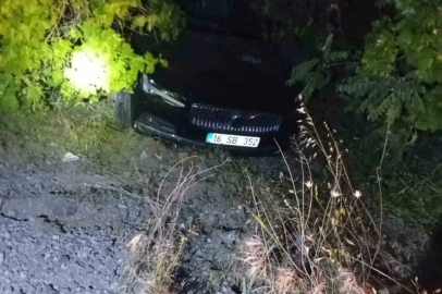 Elazığ’da otomobil şarampole uçtu: 1 yaralı
