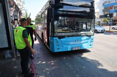 Büyükşehir’den otobüslere sıkı takip
