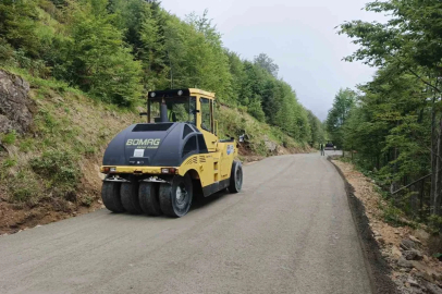 Trabzon’da yayla yollarında yoğun mesai
